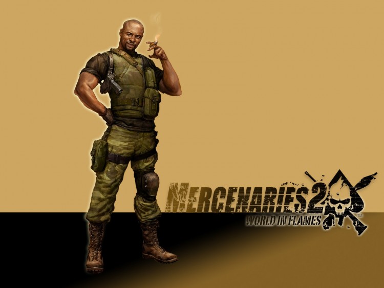 Wallpapers Video Games Mercenaries 2: l'Enfer des Favelas Wallpaper N181140