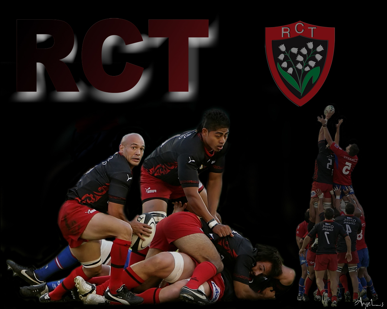 Fonds d'cran Sports - Loisirs Rugby fond ecran RCT