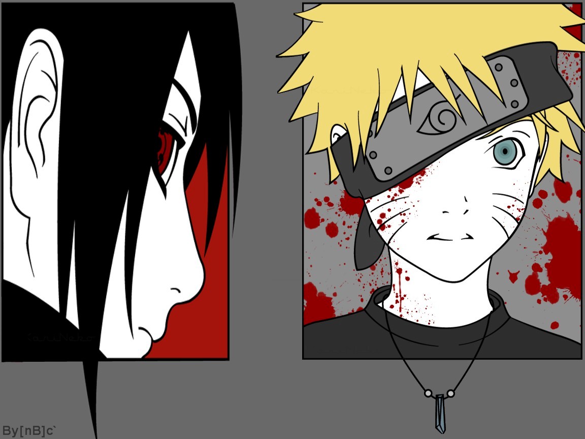 Fonds d'cran Manga Naruto Sasuke / Naruto