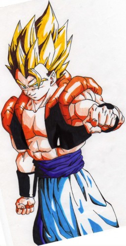 Fonds d'cran Art - Crayon Manga - Dragon Ball Z gogta