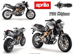 Fonds d'cran Motos Aprilia SL 750 Shiver