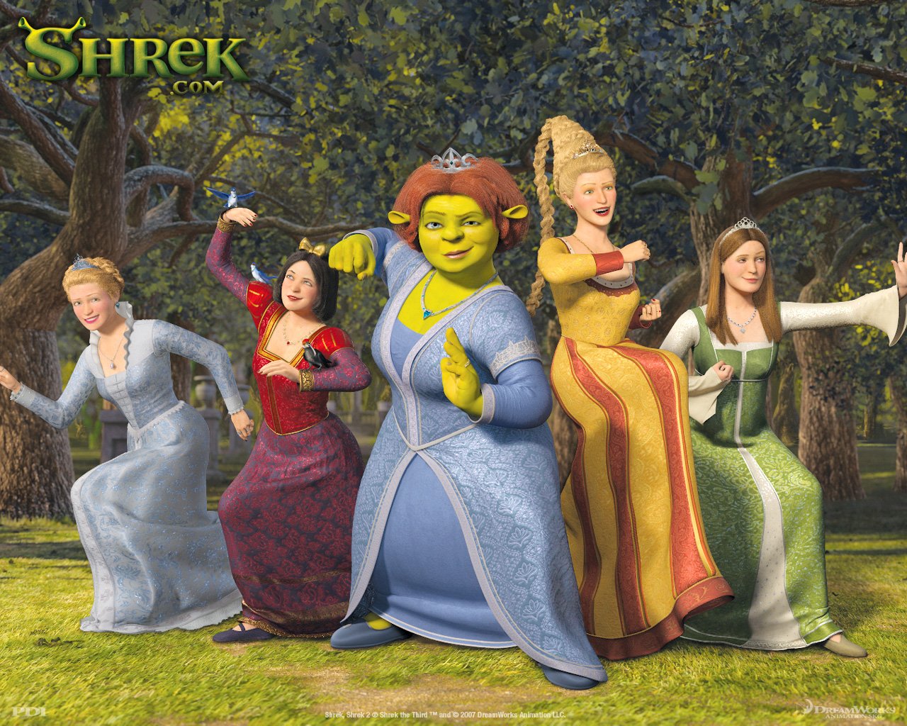 Fonds d'cran Dessins Anims Shrek 3 