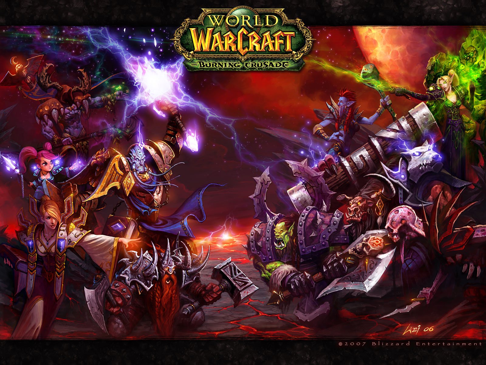 Fonds d'cran Jeux Vido World of Warcraft: The Burning Crusade 