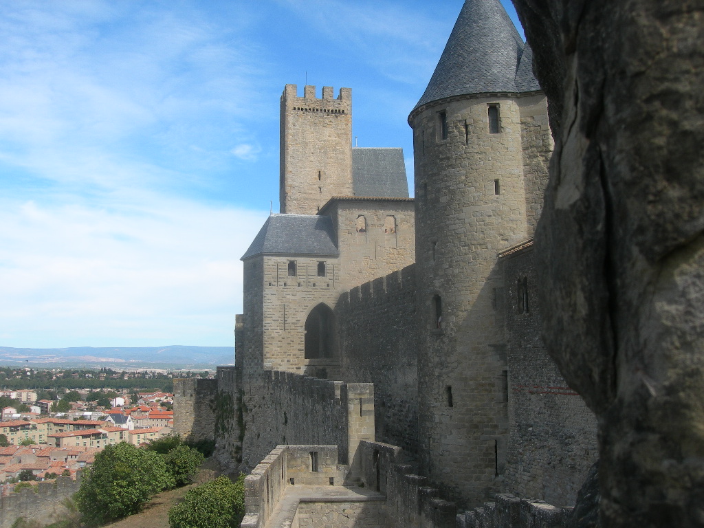 Fonds d'cran Constructions et architecture Chteaux - Palais Carcassonne