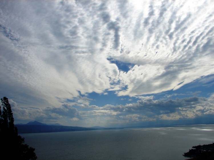 Fonds d'cran Nature Lacs - Etangs le leman vu de la suisse