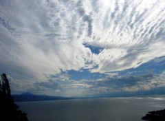 Fonds d'cran Nature le leman vu de la suisse