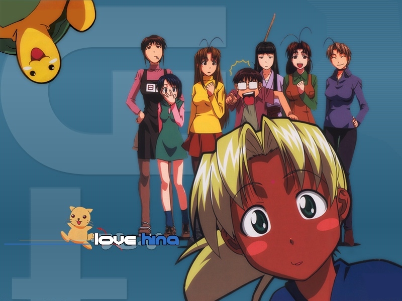 Fonds d'cran Manga Love Hina 