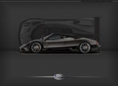 Fonds d'cran Voitures Pagani Zonda R - latral carbone