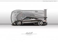 Fonds d'cran Voitures WIDE - Pagani Zonda R - latral