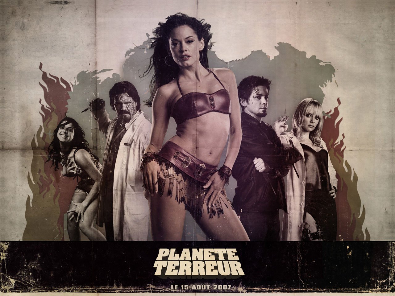 Wallpapers Movies Grind House: Planet Terror 