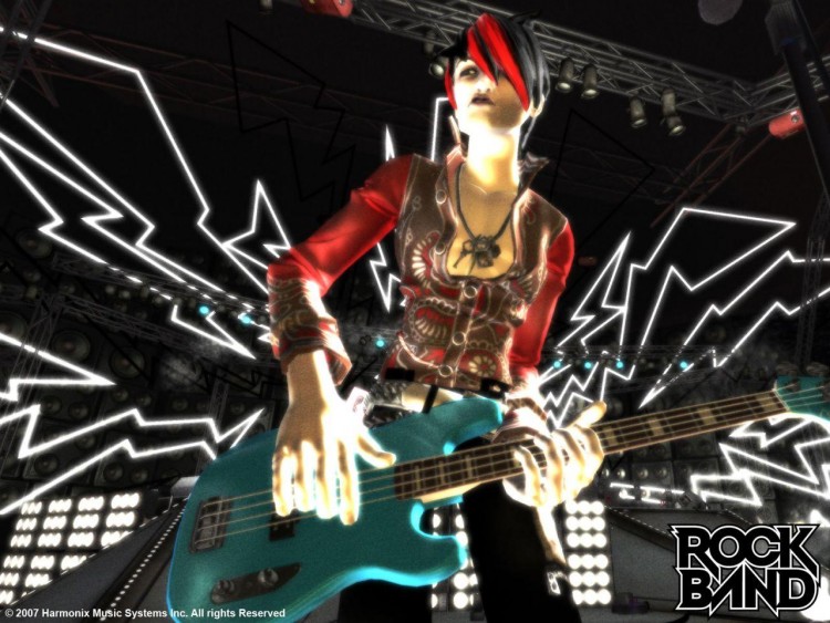 Fonds d'cran Jeux Vido Rock Band Wallpaper N182225