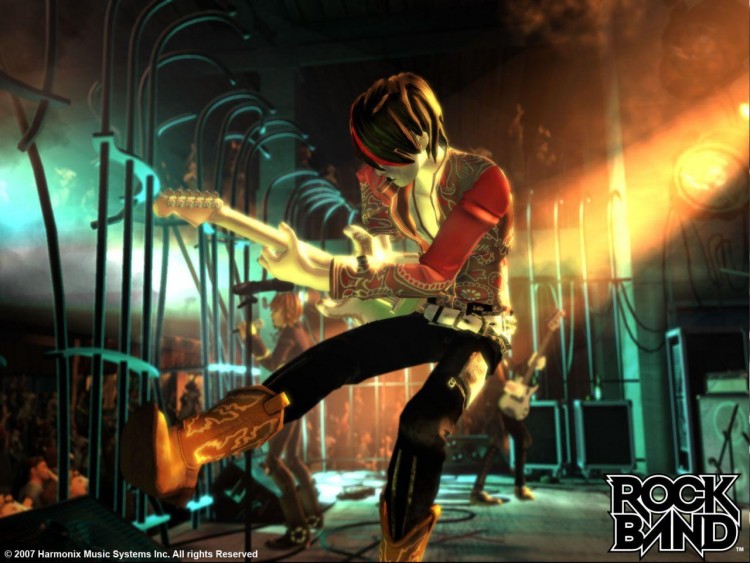 Fonds d'cran Jeux Vido Rock Band Wallpaper N182227