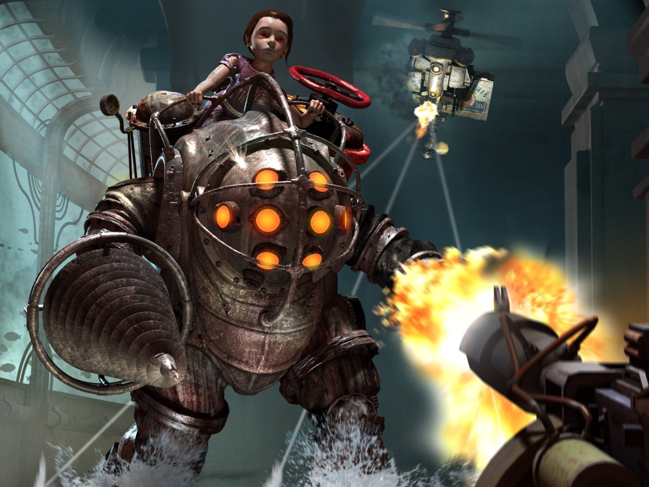 Wallpapers Video Games BioShock 1 and 2 