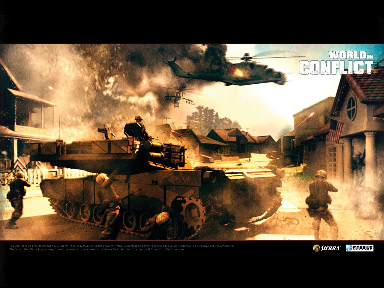 Fonds d'cran Jeux Vido World in Conflict 