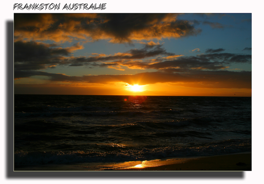 Wallpapers Nature Sunsets and sunrises coucher de soleil australien