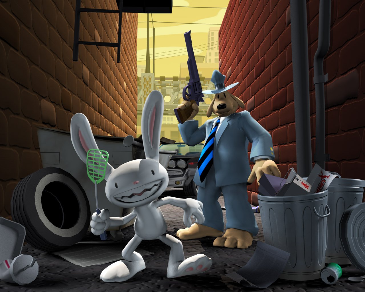 Fonds d'cran Jeux Vido Sam And Max 