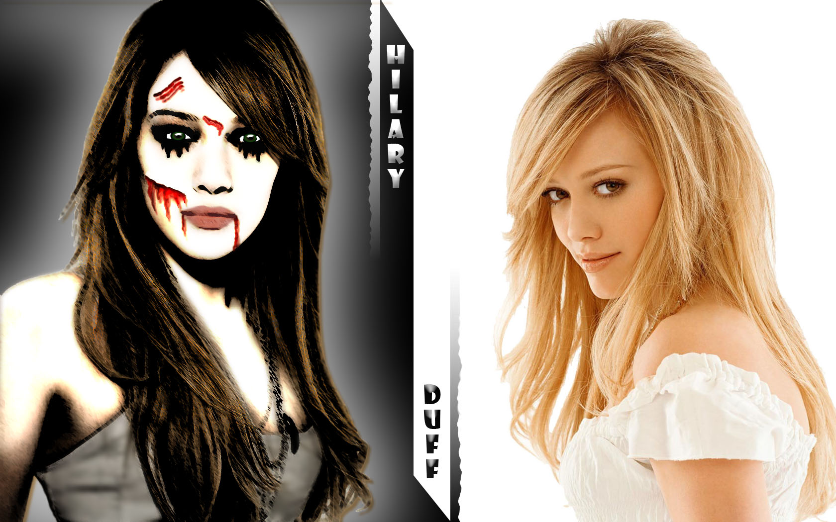 Fonds d'cran Musique Hilary Duff angel or devil