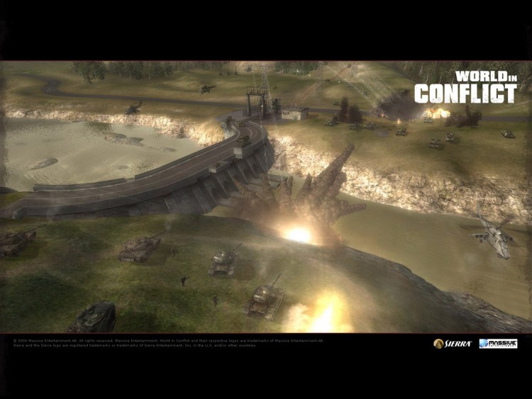 Fonds d'cran Jeux Vido World in Conflict Wallpaper N182354