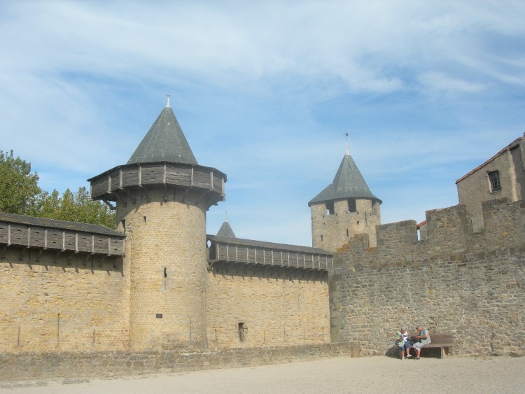 Fonds d'cran Constructions et architecture Chteaux - Palais Carcassonne