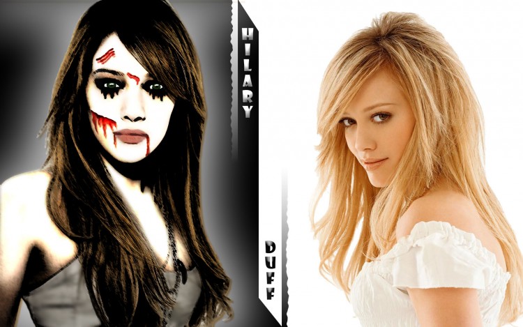 Fonds d'cran Musique Hilary Duff angel or devil