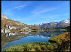 Fonds d'cran Voyages : Europe Tignes le Lac (73)