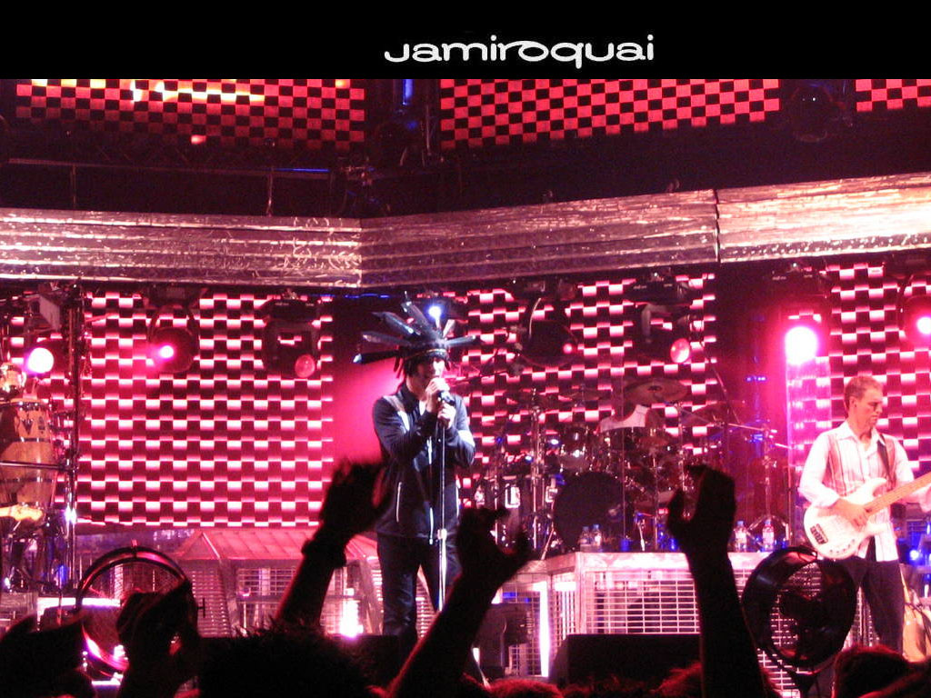 Fonds d'cran Musique Jamiroqua Jamiroquai live