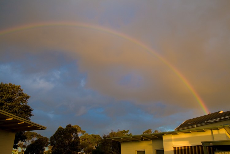 Fonds d'cran Nature Arcs-en-ciel arc en ciel