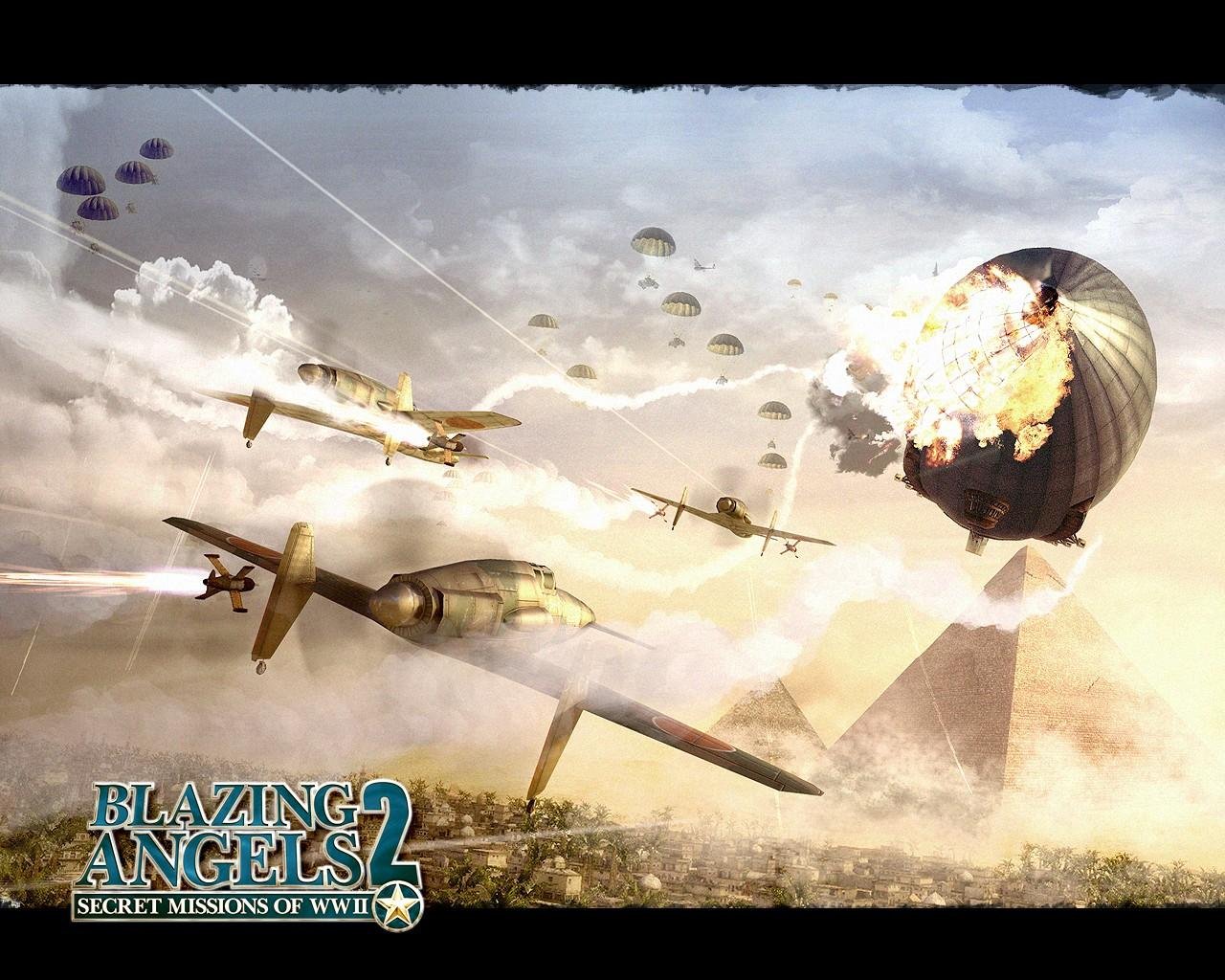 Wallpapers Video Games Blazing Angels 2 : Secret Missions of WWII 