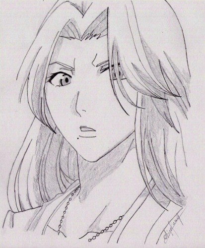 Fonds d'cran Art - Crayon Manga - Bleach Rangiku