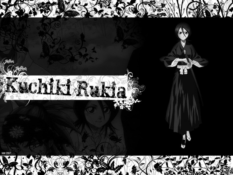 Fonds d'cran Manga Bleach Kuchiki Rukia