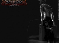 Wallpapers Manga Renji and Rukia 