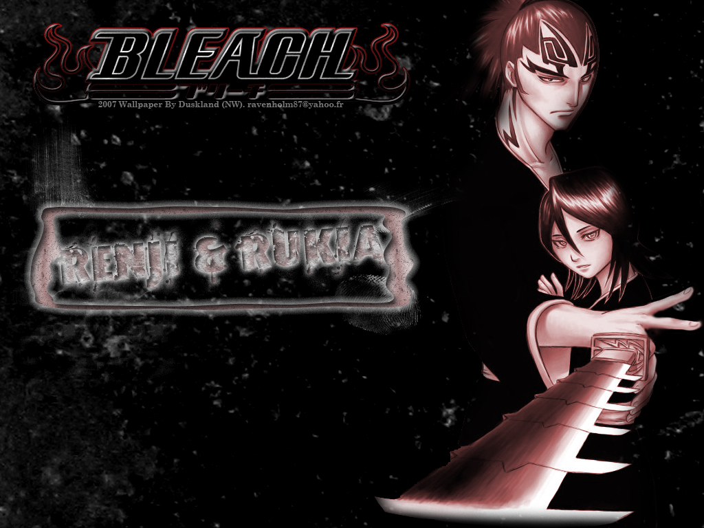 Fonds d'cran Manga Bleach Renji and Rukia 2