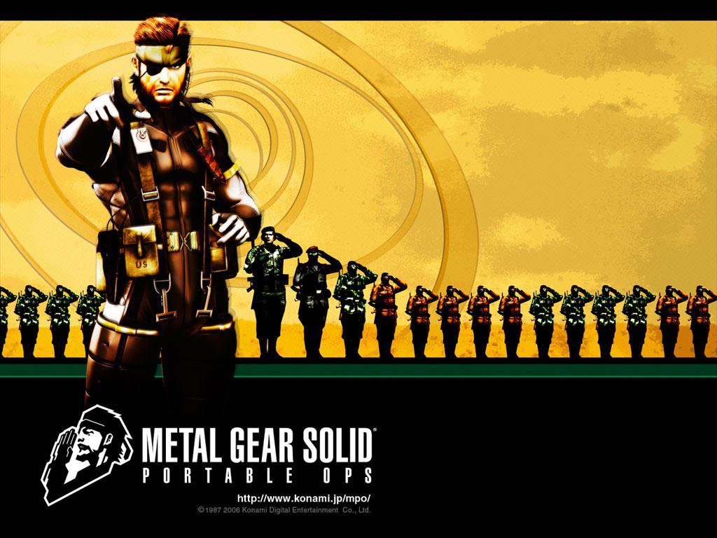 Wallpapers Video Games Metal Gear Solid : Portable Ops 