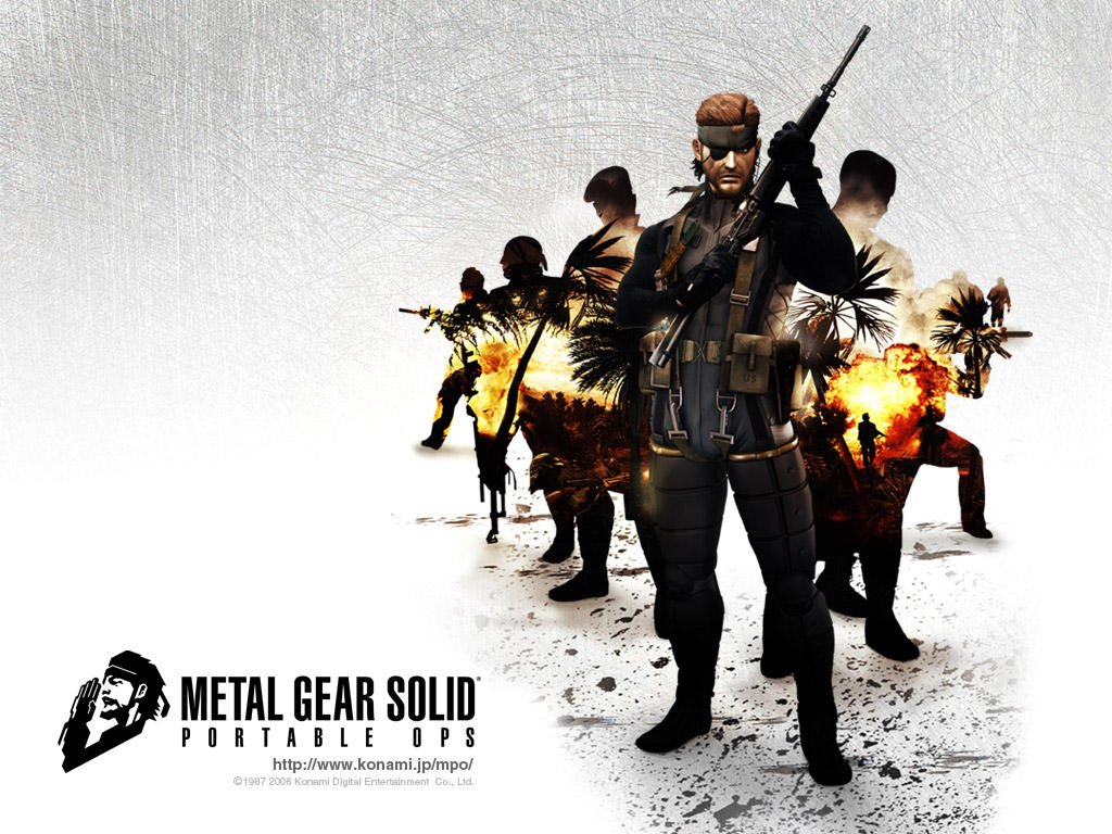 Fonds d'cran Jeux Vido Metal Gear Solid : Portable Ops 