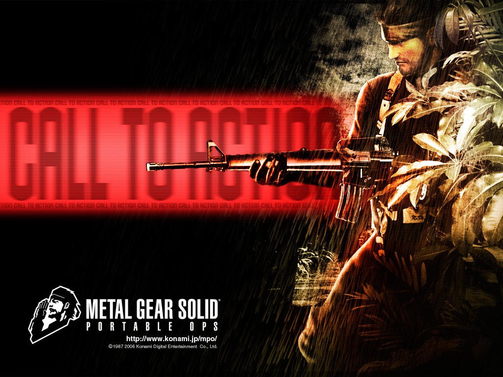 Fonds d'cran Jeux Vido Metal Gear Solid : Portable Ops 