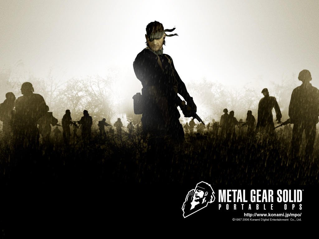 Wallpapers Video Games Metal Gear Solid : Portable Ops 