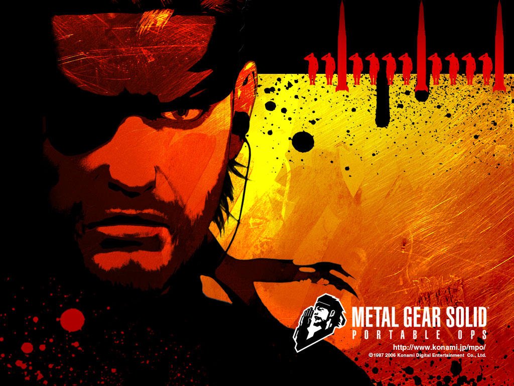 Wallpapers Video Games Metal Gear Solid : Portable Ops 