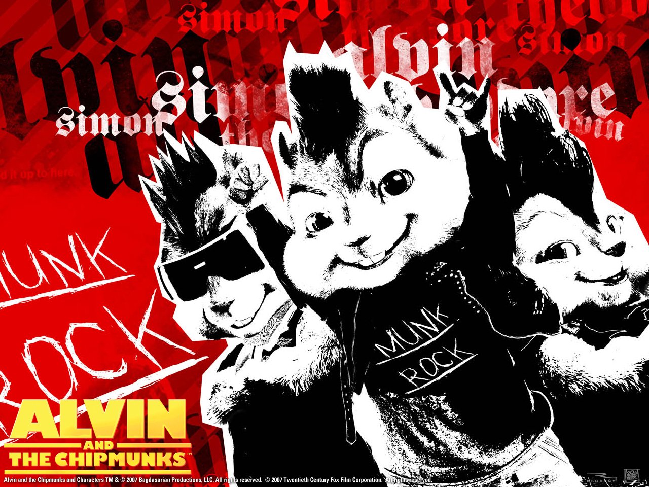 Fonds d'cran Cinma Alvin and the Chipmunks 