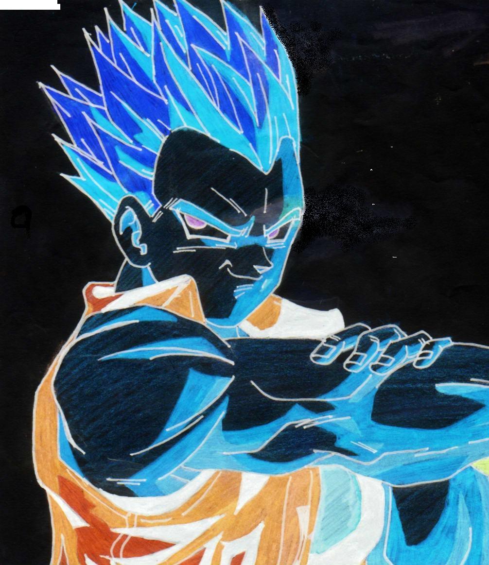 Fonds d'cran Art - Crayon Manga - Dragon Ball Z Vgta ngatif