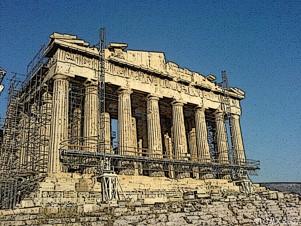 Fonds d'cran Voyages : Europe Grce Le parthenon