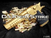 Fonds d'cran Jeux Vido Counter-Strike: Source Gold Deagle