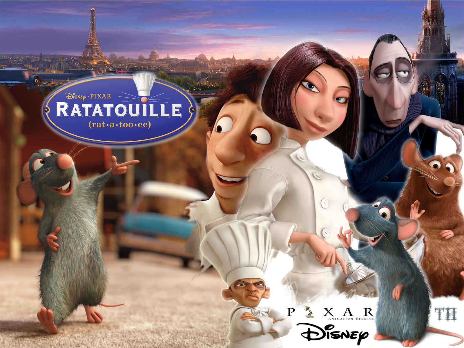 Wallpapers Cartoons Ratatouille Ratatouille