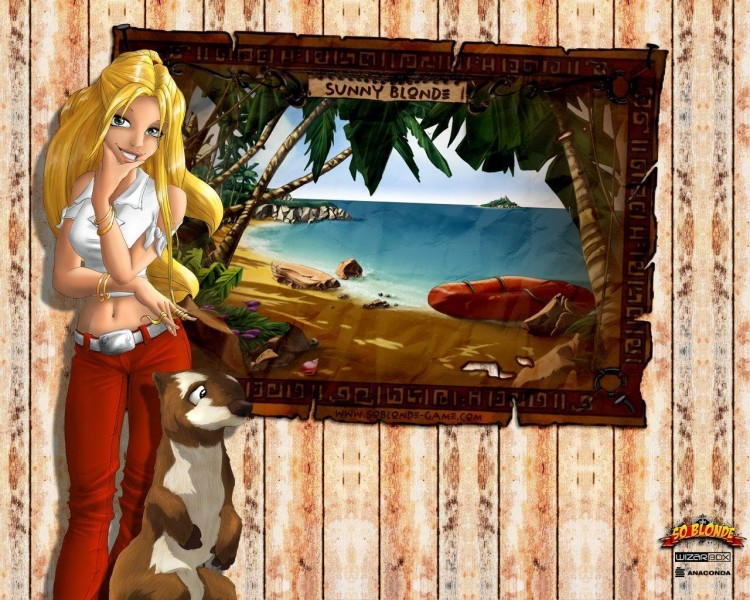 Fonds d'cran Jeux Vido So Blonde Wallpaper N183742