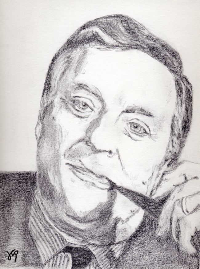 Fonds d'cran Art - Crayon Portraits Jules Maigret (Bruno Crmer)