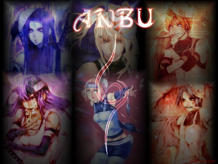 Fonds d'cran Manga Naruto Anbu Next Gen