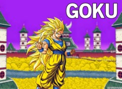 Fonds d'cran Manga Goku Sayen niveau 3