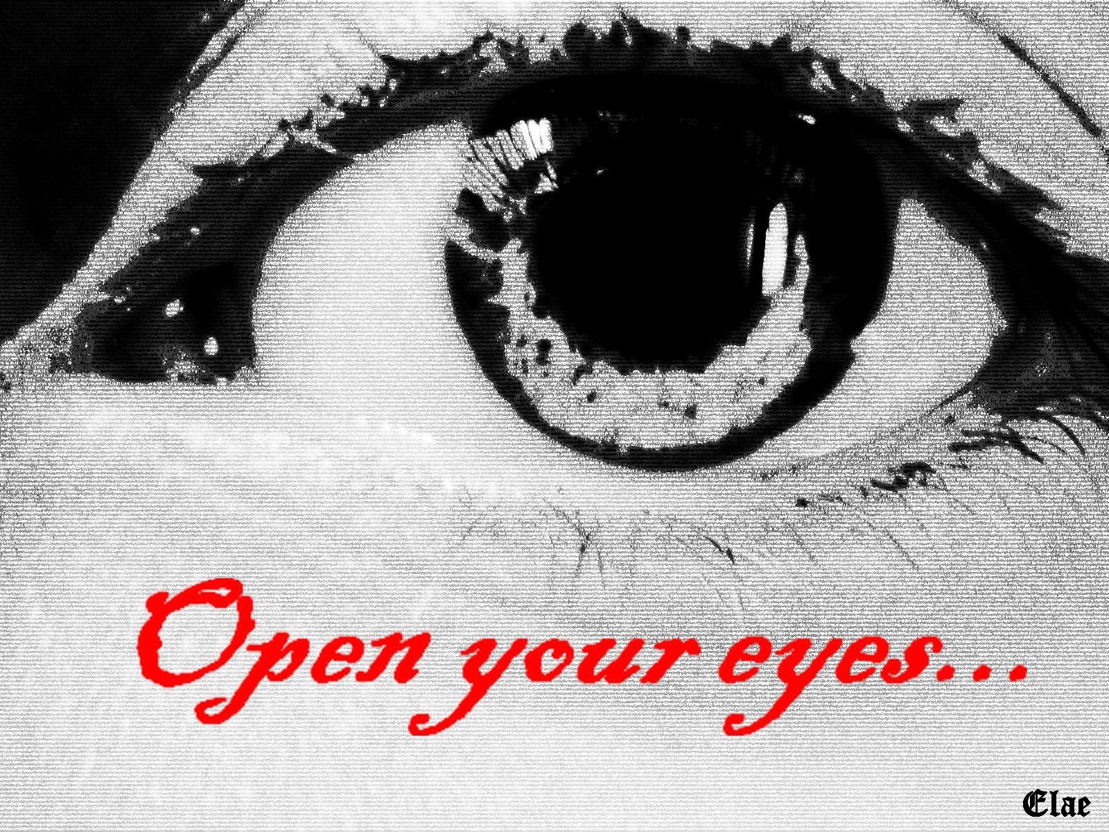 Wallpapers Digital Art Messages Open Your Eyes