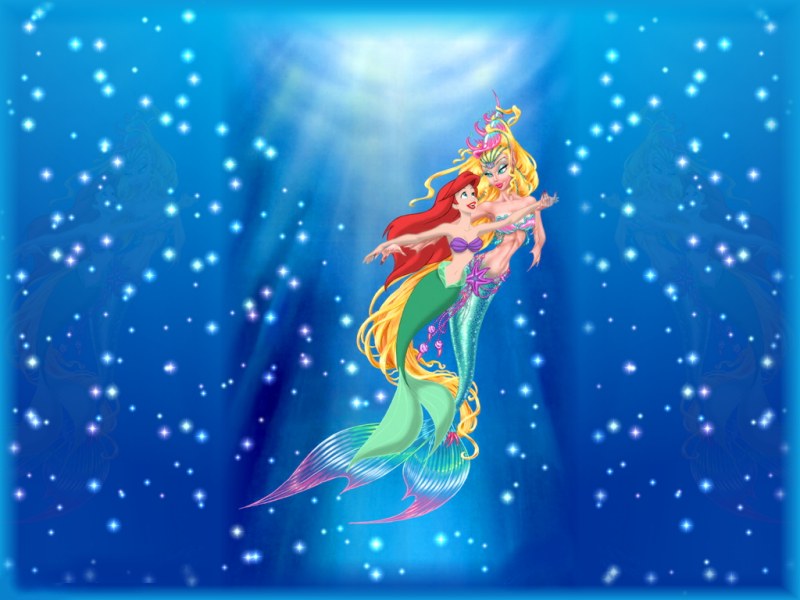 Wallpapers Cartoons The Little Mermaid 