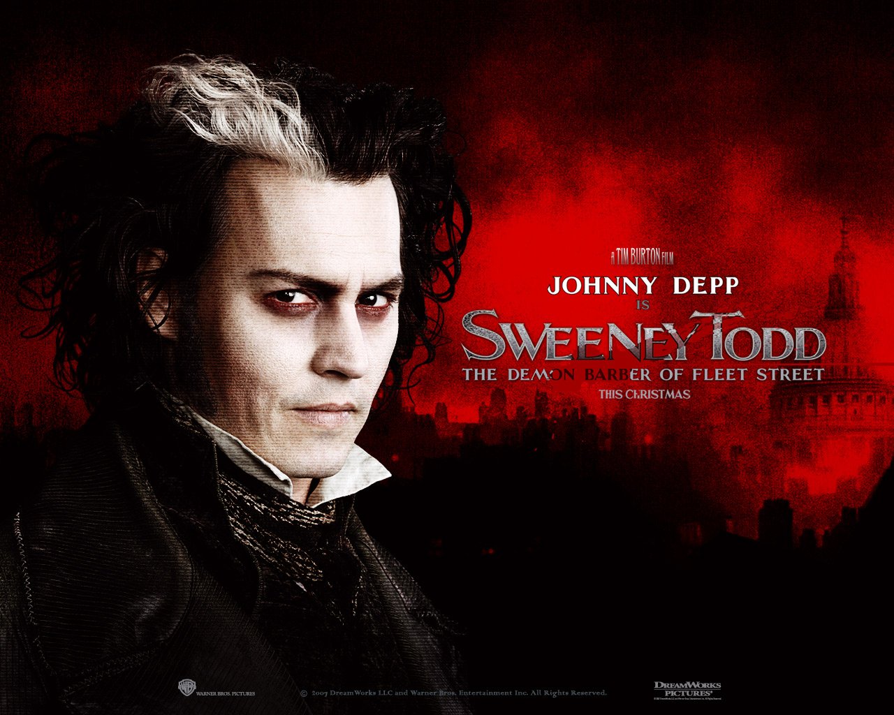 Fonds d'cran Cinma Sweeney Todd - le Diabolique Barbier de Fleet Street 