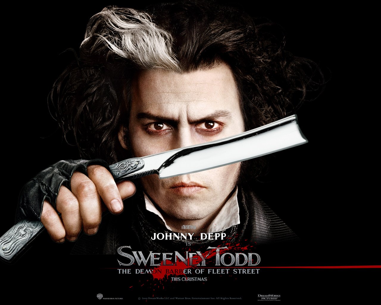 Fonds d'cran Cinma Sweeney Todd - le Diabolique Barbier de Fleet Street 